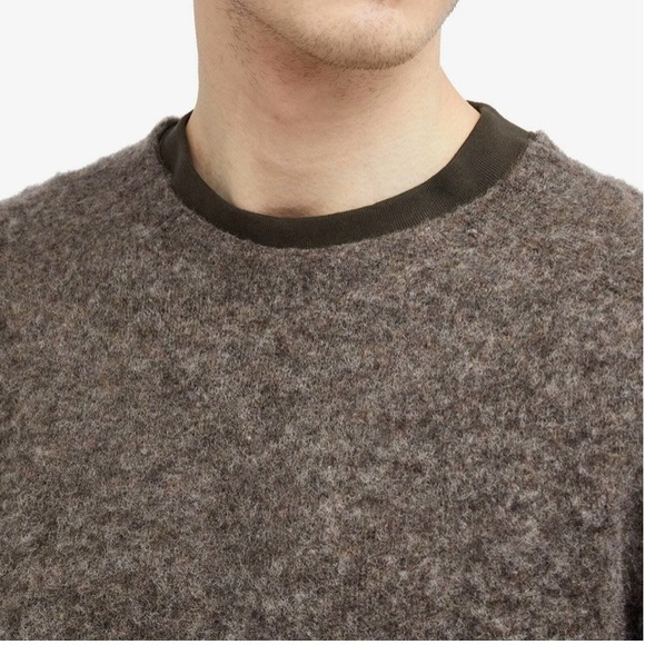 NORSE PROJECTS BIRNIR BRUSHED
LAMBSWOOL CREW JUMPER - Picture 5 of 10